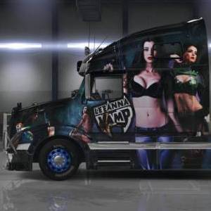 Aradeth Volvo VNL 670 leeanna Vamp Star Girl Skin