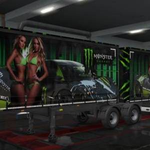 ETS2 Trailer Ownership Monster Energy trailer