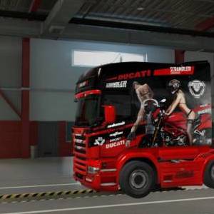 Scania RJL Ducati skins
