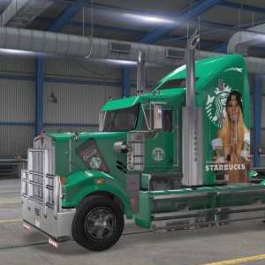 Kenworth T908 Starbucks Coffee Kindly Myers