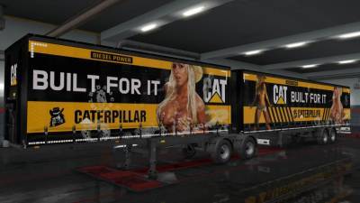 ETS2 Box Trailer Ownership Caterpillar trailer