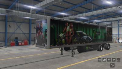 ATS Ownership Box Trailer Monster Energy Drink Skins