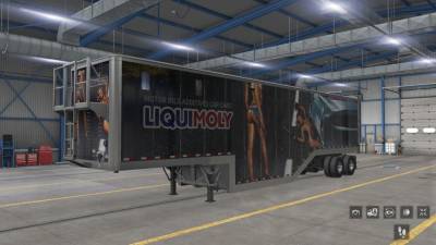 ATS Ownership Chipvan Liqui Moly Ad box trailer skins