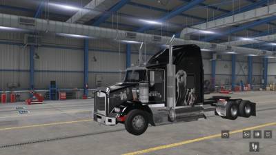 ATS Kenworth T800 The Pretty Reckless skin free
