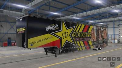 ATS Kentucky RD Moving Van Rockstar Energy Drink Skins